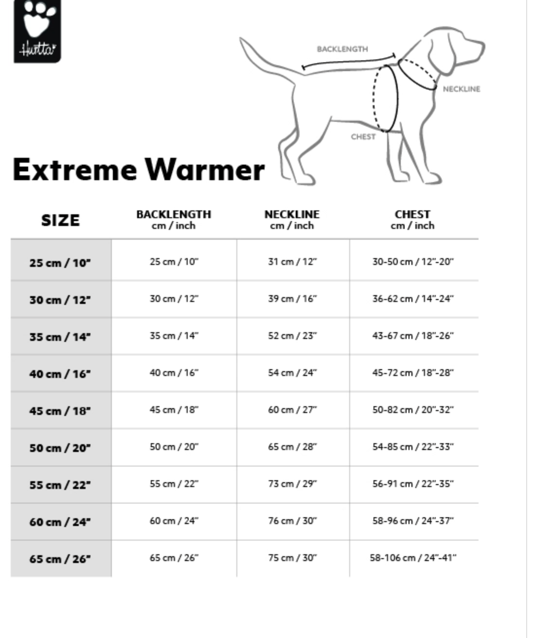 Hurtta - Extreme Warmer Dog Jacket