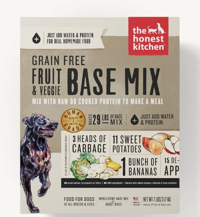 The Honest Kitchen - Grain Free Fruit and Veggie Base Mix