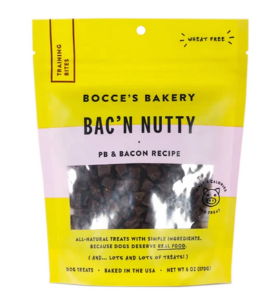 Bocce's Bakery - Bac'N Nutty Training Bites - 6oz
