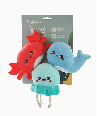 Hugsmart - Fuzzy Friendz Ocean Pals Sea Creatures