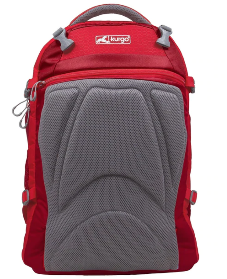 Kurgo G-Train Dog Carrier Backpack, Red