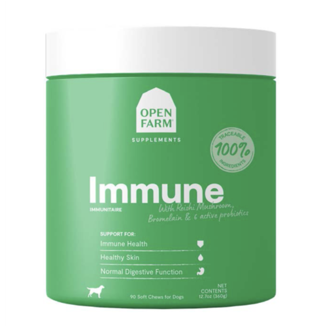 Open Farm - Dog Supplement Immune Chews - 90 ct