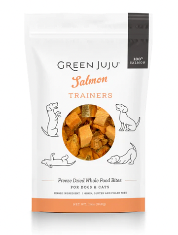 Green Juju - Freeze Dried - Salmon Treats - 2.5 oz