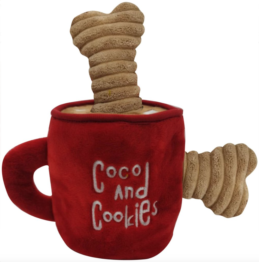 Tall Tails - Plush Mug of Coco & Cookies