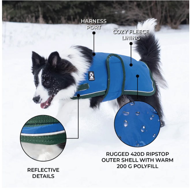 Shedrow dog top coat