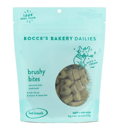 Bocce's Bakery - Dailies - Soft & Chewy Brushy Bites - 6oz