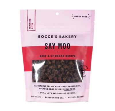 Bocce's Bakery - Say Moo Training Bites - 6oz