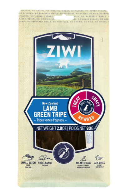 ZIWI Peak - Dog Lamb Green Tripe Pouch - 80g